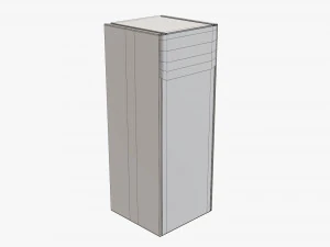 Embalaje de caja de papel de cart&oacute;n corrugado 06 Modelo 3D