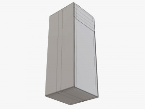Corrugated cardboard paper box packaging 06 Modelo 3D