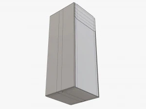 Embalaje de caja de papel de cart&oacute;n corrugado 06 Modelo 3D