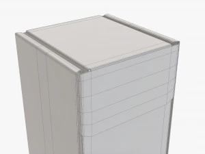 Embalaje de caja de papel de cart&oacute;n corrugado 06 Modelo 3D