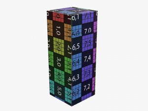 Corrugated cardboard paper box packaging 06 Modelo 3D