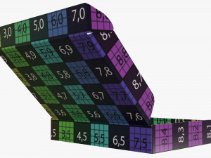 Corrugated cardboard paper box packaging 07 Modelo 3D