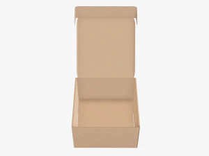 Embalaje de caja de papel de cart&oacute;n corrugado 09 Modelo 3D
