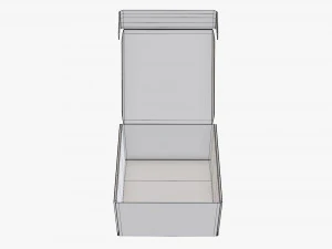 Embalaje de caja de papel de cart&oacute;n corrugado 09 Modelo 3D