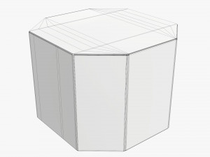 Corrugated cardboard paper box packaging 10 Modelo 3D