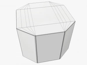 Corrugated cardboard paper box packaging 10 Modelo 3D