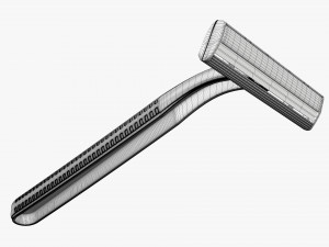 Disposable razor shaver men woman Modelo 3D