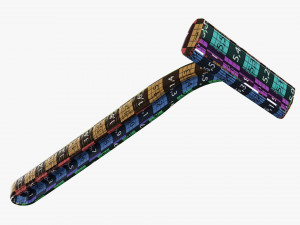 Disposable razor shaver men woman Modelo 3D