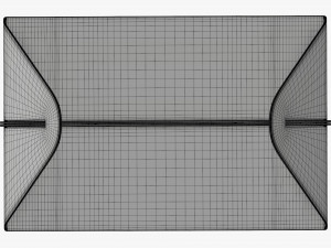 Gable box cardboard food packaging 05 white Modelo 3D