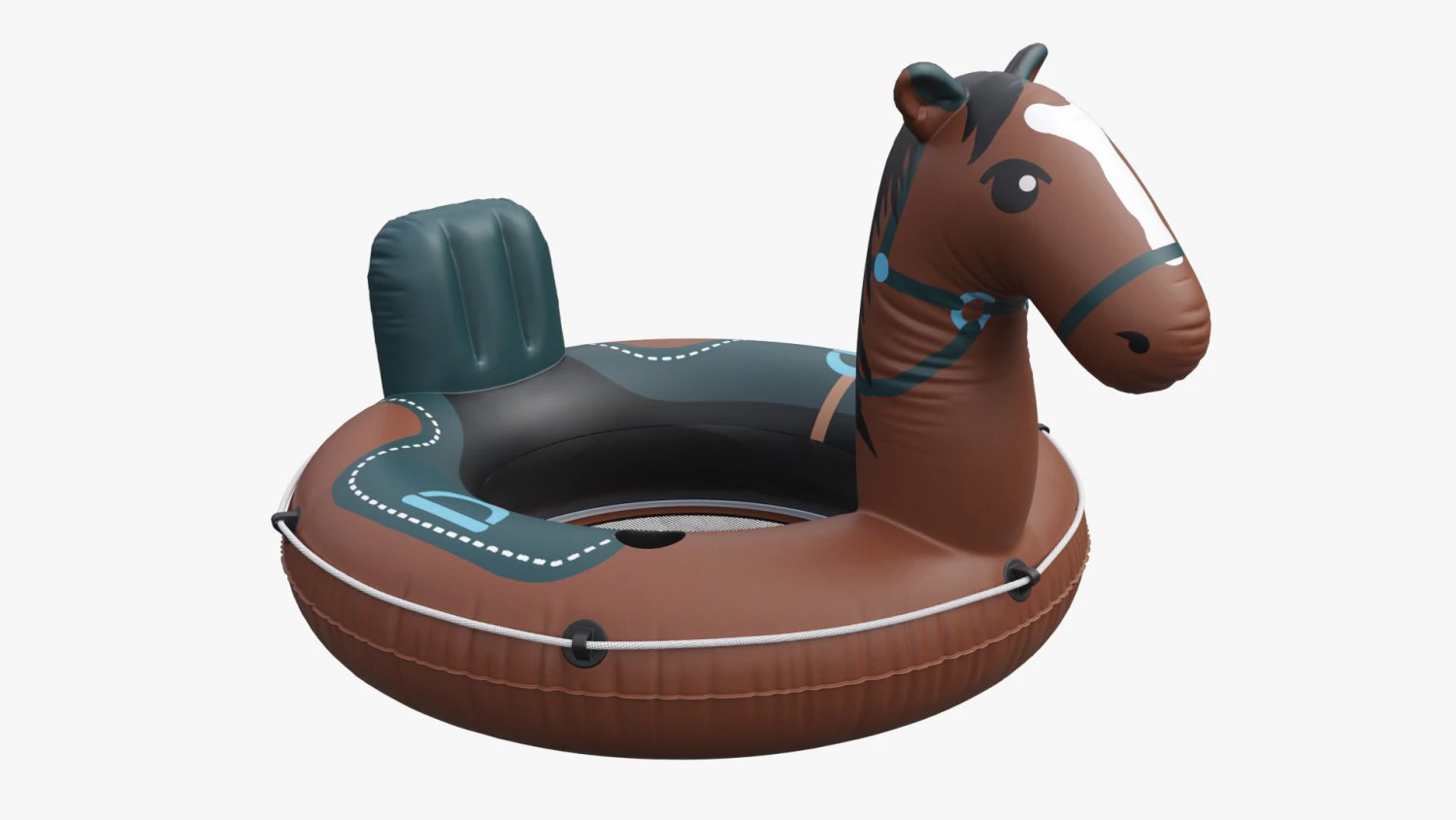 Flotador de piscina para caballos Modelo 3D .c4d .max .obj .3ds .fbx .stl .blend
