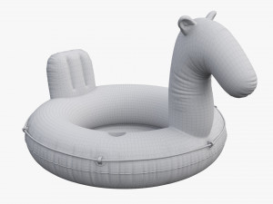 Horse Pool Float Modelo 3D