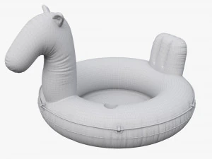 Flotador de piscina para caballos Modelo 3D