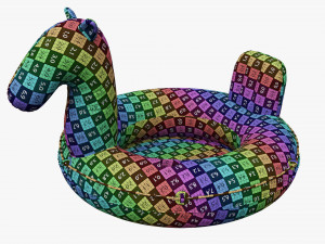 Horse Pool Float Modelo 3D