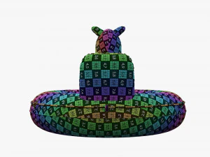 Flotador de piscina para caballos Modelo 3D