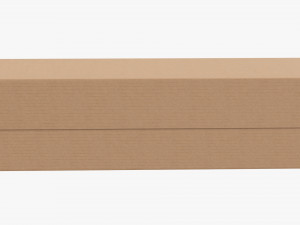 Lid and try cardboard box 02 Modelo 3D