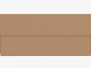 Lid and try cardboard box 05 Model 3D