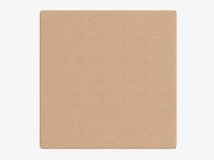 Deksel en probeer kartonnen doos 06 3D Model