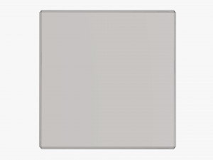 Lid and try cardboard box 06 3D Model