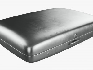 Metal cigarette case box 01 closed Modelo 3D
