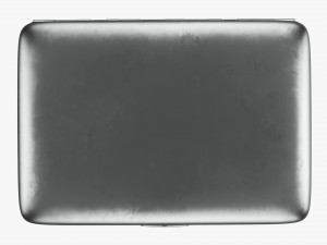 Metal cigarette case box 01 closed Modelo 3D