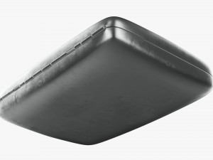 Metal cigarette case box 01 closed Modelo 3D