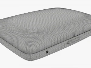 Metal cigarette case box 01 closed 3D Model