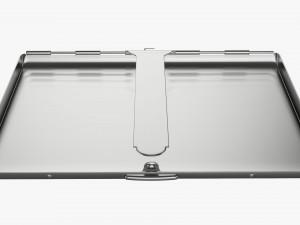 Metal cigarette case box 02 closed Modelo 3D