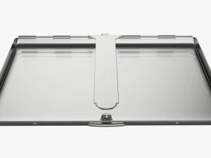 Pitillera met&aacute;lica caja 02 cerrada Modelo 3D