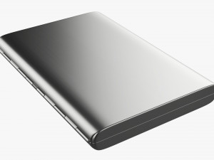 Metal cigarette case box 02 closed Modelo 3D