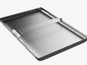Metal cigarette case box 02 closed Modelo 3D