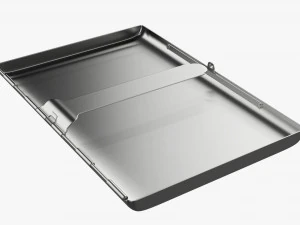 Pitillera met&aacute;lica caja 02 cerrada Modelo 3D