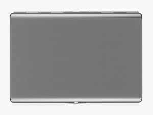 Metal cigarette case box 02 closed Modelo 3D