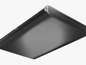 Pitillera met&aacute;lica caja 02 cerrada Modelo 3D