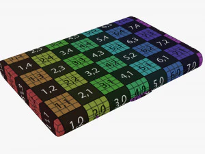 Pitillera met&aacute;lica caja 02 cerrada Modelo 3D