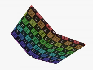 Metal cigarette case box 02 open 3D Model