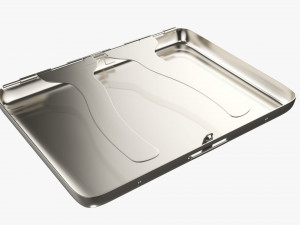 Metal cigarette case box 03 closed Modelo 3D