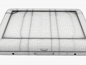 Metal cigarette case box 03 closed 3D Model