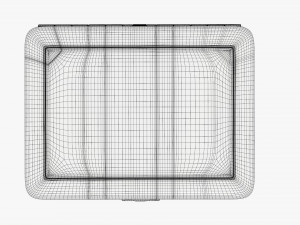 Metal cigarette case box 03 closed Modelo 3D