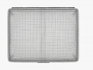 Metal cigarette case box 04 closed 3D Model