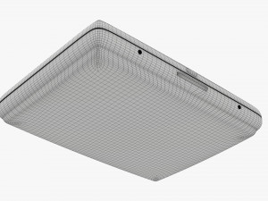 Metal cigarette case box 04 closed 3D Model