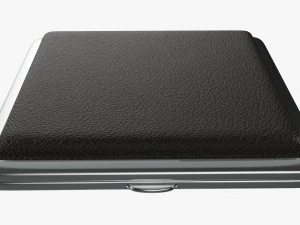Metal cigarette case box 05 closed 3D Model