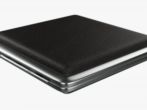 Metal cigarette case box 05 closed 3D Model