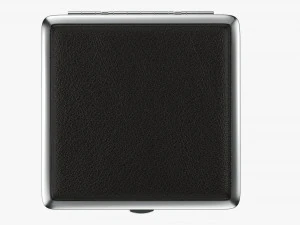 Metal cigarette case box 05 closed 3D Model