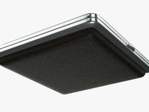 Metal cigarette case box 05 closed 3D Model
