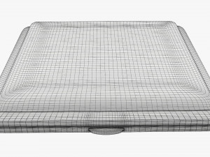 Metal cigarette case box 05 closed 3D Model