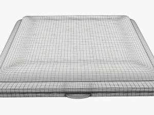 Metal cigarette case box 05 closed 3D Model