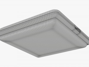 Metal cigarette case box 05 closed 3D Model