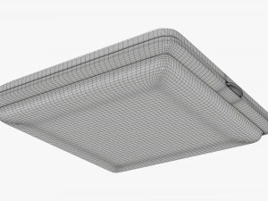 Metal cigarette case box 05 closed 3D Model