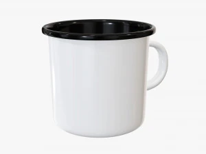 Kubek metalowy Model 3D