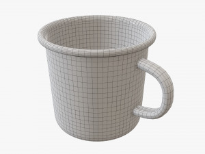 Metal cup 3D Model